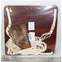 HANDCRAFTED IN VIETNAM HANGING SHELF