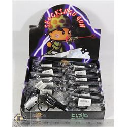 RETAIL DISPLAY OF SHOCKING GUN NOVELTY SHOCKER/