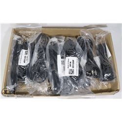 12 NEW 6 FOOT POWER CORDS