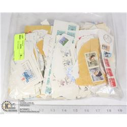 BAG OF OLD STAMPS