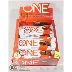 CASE OF ONE, PEANUT BUTTER CUP FLAVOR PROTEIN BARS