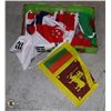 Image 1 : LARGE FLAT OF ASSORTED FLAGS