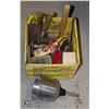 Image 1 : TOOLS- ASSORTED CRATE LOT