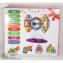 133PC MAGNETIC BLOCKS LEARNING TOY AGES 3+
