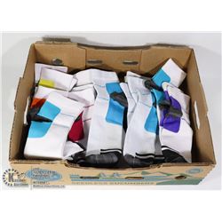 FLA OF ASSORTED COLOUR SOCKS