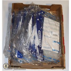 LARGE FLAT OF FACE SHIELDS