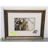 Image 1 : FRAMED EAGLE ART PRINT