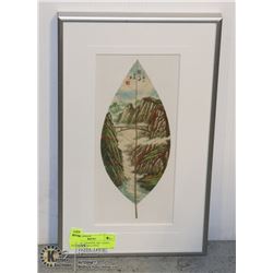 ORIGINAL JAPANESE ART- HAND PAINTED ON FALLOPIAJ