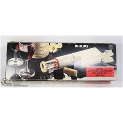 NEW OLD STOCK PHILIPS ELECTRIC AUTOMATIC CORK SCREW