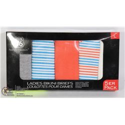 PACK OF LADIES BIKINI BRIEFS