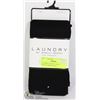 Image 1 : LAUNDRY BY SHELLI SEGAL LADIES TIGHTS- BLACK