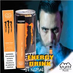 800 PUFFS PLUS E-CIGARETTE ENERGY DRINK