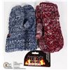 Image 1 : 2PK LADIES HEAT WAVE MITTENS