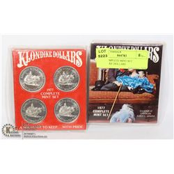 1977 COMPLETE MINT SET KLONDIKE DOLLARS