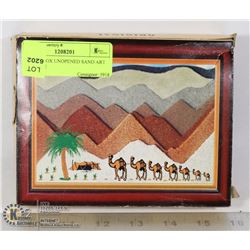 NEW IN BOX UNOPENED SAND ART IN FRAME