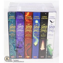 NEW 6 BOOK THE LAND OF STORIES BY CHRIS COLFER