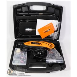 TACK LIFE ROTARY TOOL IN CASE WITH INSTRUCTIONS