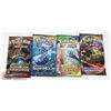Image 1 : X4 VARIOUS POKEMON NEW BOOSTER PACKS