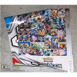 POKEMON COLLECTORS POSTERS X3, NEW