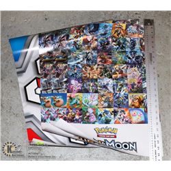 POKEMON COLLECTORS POSTERS X3, NEW