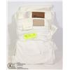 Image 1 : TWO PAIRS OF MIXED WHITE JEANS SIZE 27/32