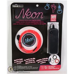 NEW CREATE YOUR OWN NEON SIGN (BATTERY POWERED)