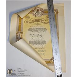 GOLDEN JUBILEE SENIOR CITIZEN AWARD