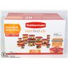 Image 1 : NEW 38PC RUBBERMAID EASY STACK SET