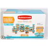 Image 1 : NEW 38PC RUBBERMAID EASY STACK SET