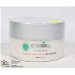 CBD INFUSED AROMATIC MILK AND HONEY BODY BUTTER