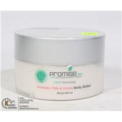 CBD INFUSED AROMATIC MILK AND HONEY BODY BUTTER