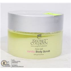 SECRET COLLAGEN SEA SALT VANILLA BODY SCRUB