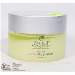 SECRET COLLAGEN SEA SALT VANILLA BODY SCRUB