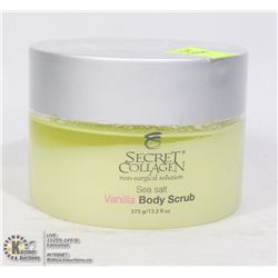 SECRET COLLAGEN SEA SALT VANILLA BODY SCRUB
