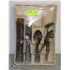 Image 1 : FLATWARE- ASSORTED SET OF 35 PIECES