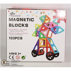 133PC MAGNETIC BLOCKS LEARNING TOY AGES 3+