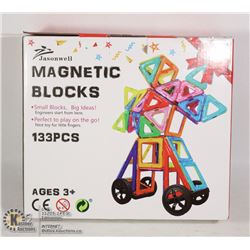 133PC MAGNETIC BLOCKS LEARNING TOY AGES 3+
