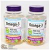 Image 1 : VITAMINS- OMEGA -3 WITH D3 TRIPLE STRENGTH 900 MG-