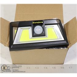 LOT OF 2 NEW SOLAR SECURITY LED LIGHTS