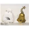 Image 1 : 2 METAL HAND BELLS