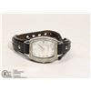Image 1 : LADIES FOSSIL WATCH WITH FOSSIL LEATHER BAND