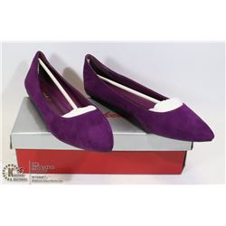 BERCKELLE'S FLATS PURPLE SIZE 8