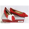 Image 1 : BRECKELLE'S FLATS RED SIZE 7 1/2