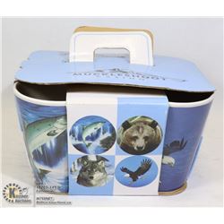 SET OF 4 WILDLIFE 12 OZ HOT CHOCOLATE MUGS