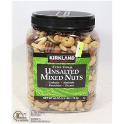 KIRKLAND UNSALTED MIXED NUTS