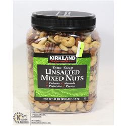 KIRKLAND UNSALTED MIXED NUTS