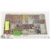 Image 1 : ORGANIZER FILLED WITH VARIOUS BEADS