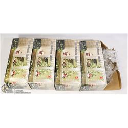 4 PACK OF LED CHRISTMAS LIGHTS