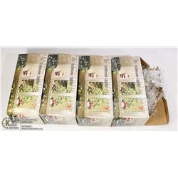 4 PACK OF LED CHRISTMAS LIGHTS