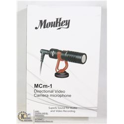 MOUKEY DIRECTIONAL VIDEO CAMERA MICROPHONE